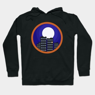 Night Buildings Hoodie